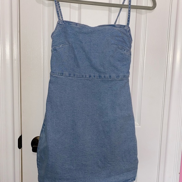 ZARA DENIM DRESS - Picture 1 of 1